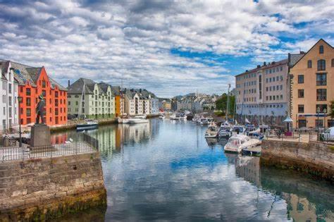 Sunny Apartment In Alesund City Eksteriør bilde